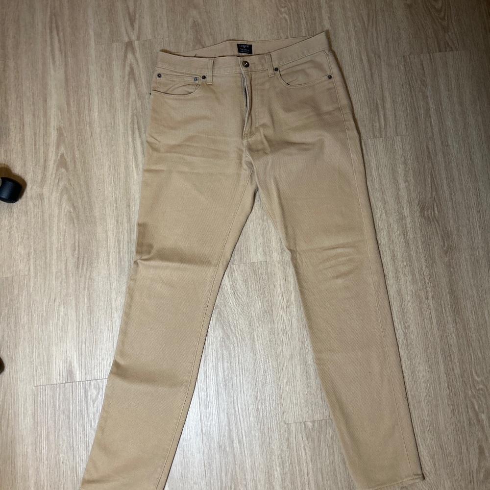 Men’s J Crew 31x32 - Tan Jeans “The Driggs”